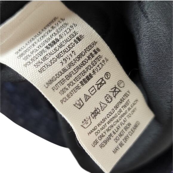 Free People Metallic Night Sky Lace Dress - Picture 11 of 12